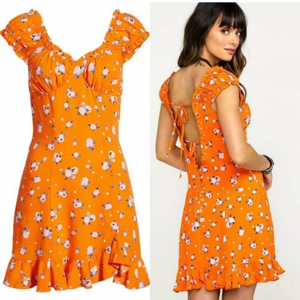 Free People Like A Lady Mini Dress